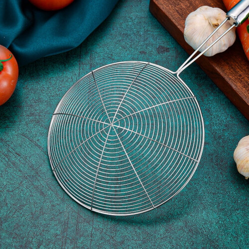 Stainless Steel Spider Strainer for Cooking 1 pcs 1
