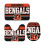 Conjunto de 3 tapetes de banheiro com o tema Bengals, antiderrapante, 80 x 50 cm (31,5 x 20 polegadas). 2
