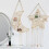 Earring Wall Holder Metal Grid Star Moon Shape 1 PC 3
