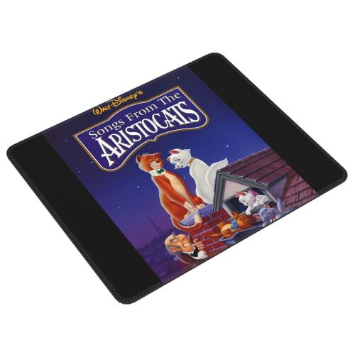 Aristocats rubber edge mouse pad  desk writing gaming pad 1