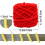 Chenille Yarn Fluffy Velvet 7mm 2 Rolls 43.7 Yards 3