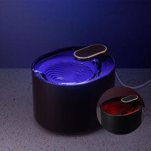 Automatischer Trinkbrunnen für Haustiere – Ultraleiser, intelligenter Katzentrinkspender mit LED-Anzeigeleuchte