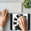 Beetlejuice rubber desk mouse pad 90x40cm 8