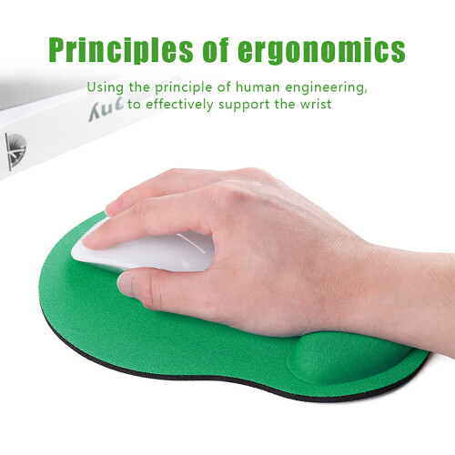 Gel Mouse Pad with Wrist Support and Non-Slip Base 2