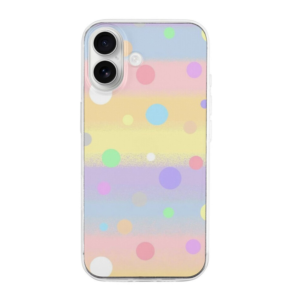 Polka Dot Tpu Case For Iphone 16 Â Ultra Slim Transparent 393040731226