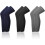 Compression Leg Sleeves for Men Full Length 3 Pairs 2