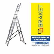 3-OSAISET ALUMIINITIKKAAT 345 CM 6+6+6 POIKKEA - BR-00-4206