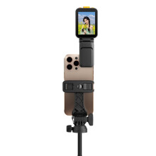 RK-X40G Wireless Selfie Monitor with Clip for & Android Focus Adjustment for Vlogging White