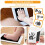 Kit para impressão de mãos e pés de bebês com almofada segura sem tinta e 5