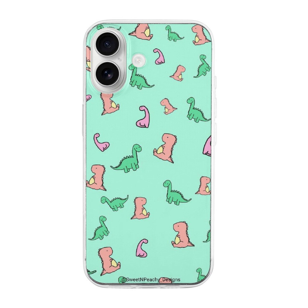 Dinosaur Tpu Iphone 16 Case Ultra Slim Shockproof 301029000256
