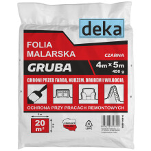 VASTAG FEKETE FESTŐFÓLIA 4*5M 450G - D-300-0205
