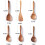 Wooden Kitchen Utensils Set Natural Teak 6 Pieces 7