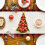 Watercolor Buffalo Plaid Christmas Tree Table Runner 4
