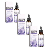 Ulei de lavandă esențial 100ml Sticlă naturală pură 3 bucăți
