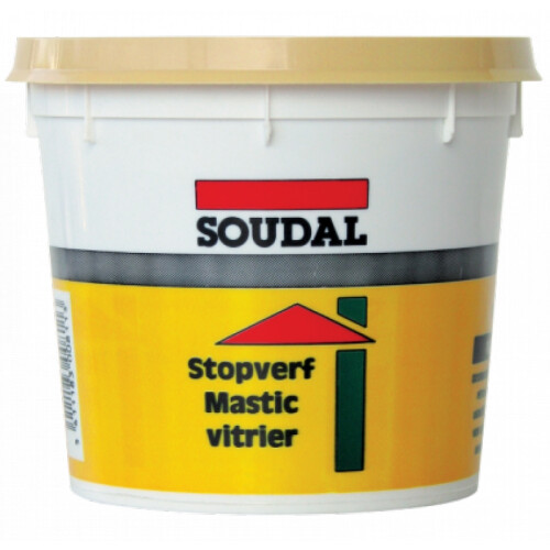 GLAS STOPVERF SÆT 0,5KG - SIL ST-0,5
