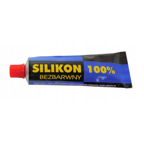SILIKONE 100% - 60G FARVELØS - SILIKONE 60 UDEN