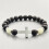 Volcanic stone luminous cross bracelet 19 pcs 7