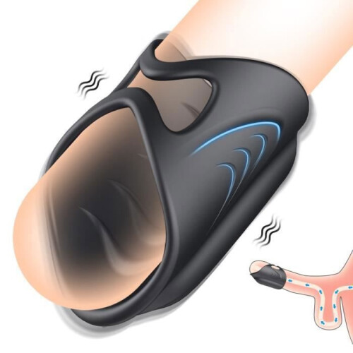 Men's Personal Massage Stroker - High-Stretch Soft Silicone Wellness Device 1