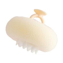 Exfoliating Shower Brush with Suction Cup, 2-in-1 Body