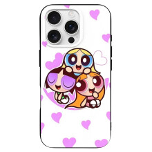Powerpuff Girls TPU iPhone 16 Pro hoesje zwart