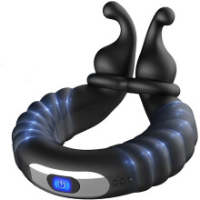 Vibrationsring für Männer – Hochelastisches, strukturiertes Silikongerät mit DC-Ladefunktion