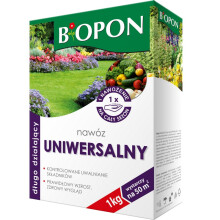 MŰTRÁGYA - HOSSZÚ HATÁSÚ UNIVERZÁLIS GRANULÁTUM KARTON 1KG - BR BIO-1134
