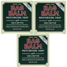 Bag Balm Sapone Bar alla Shea Butter Originale del Vermont (3-Pezzi)