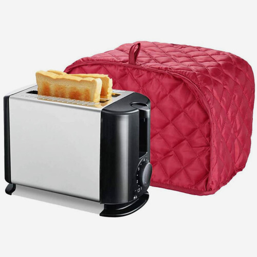 Quilted Toaster Cover Universal 4-Slice Dustproof 2