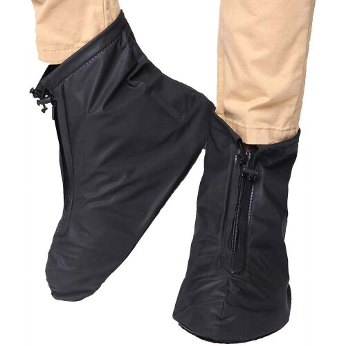 Copriscarpe da moto impermeabili e riutilizzabili con cerniera