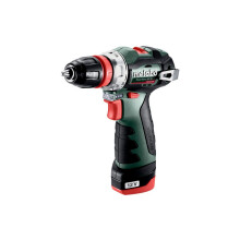 Metabo Accu boor-schroefmachine PowerMaxx BS BL Q 601749500 12 V 2 Ah Li-Ion + 2 batterijen - 4061792217843