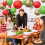 Paper Lanterns Round Hanging Decorations 12 pcs 2