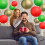 Paper Lanterns Round Hanging Decorations 12 pcs 6