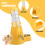 Hamster Water Bottle 125ml No-Drip Auto Dispenser 3