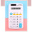 Basic Calculator 8-Digit LCD 4-Function Desktop 2