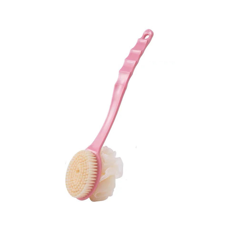 Shower Back Brush Long Handle Double-Sided Body Exfoliator