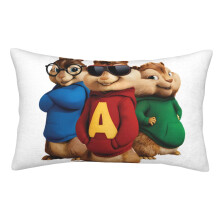 Taies d'oreiller Alvin et les Chipmunks ultra douces et moelleuses avec fermeture éclair
