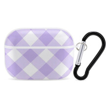 Kostkovaný kryt na AirPods Pro s podporou bezdrátového nabíjení