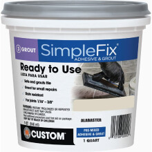 Custom Building Products SimpleFix Binnen Alabaster Voegenmiddel 1 qt.