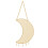 Earring Wall Holder Metal Grid Star Moon Shape 1 PC 4