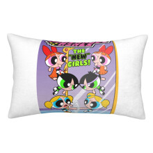 Powerpuff Girls Kissenbezug, superweich und flauschig, 50 x 75 cm