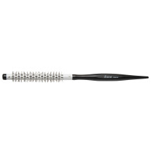 Diane Small Thermal Hair Brush for Blow Drying Curly Hair, Mini Round Wood Brush, 3/8"