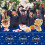 Graduation tablecloth plastic rectangle 54x108 inch 3 pcs 6