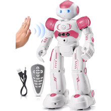Robô de brinquedo programável para crianças de 3 a 8 anos.