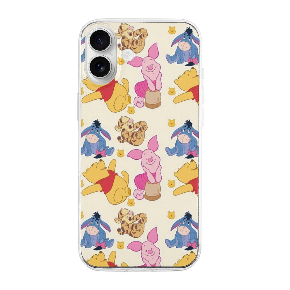 Winnie The Pooh Tpu Iphone 16 Plus Case Â Transparent 301029998423
