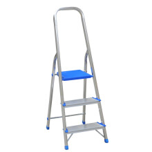 Vapaasti seisovat alumiinitikkaat 130 cm, 2 askelmaa + taso - DR1102