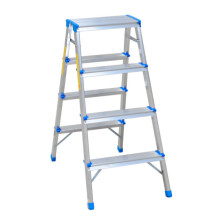 KAKSIPUOLISET ALUMIINITIKKAAT 90 CM 3 ASKELMAA + TASOLLA - DR8003