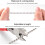Ceiling Fan Pull Chain Extender Pink 21 inch 2 pcs 8