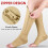 Compression Socks with Zipper 15-20mmHg Knee High Open Toe 2