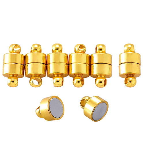 Chiusure magnetiche per gioielli, 12x6 mm, set da 20 pezzi