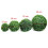 Artificial Boxwood Balls Topiary Decor 2 pcs 3